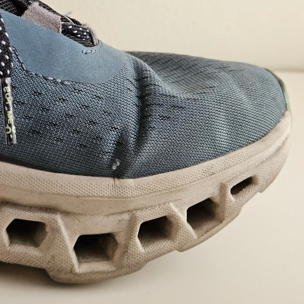 On Cloudmonster Running Shoes Women 9.5‎ Blue Dust Vapor CloudTec